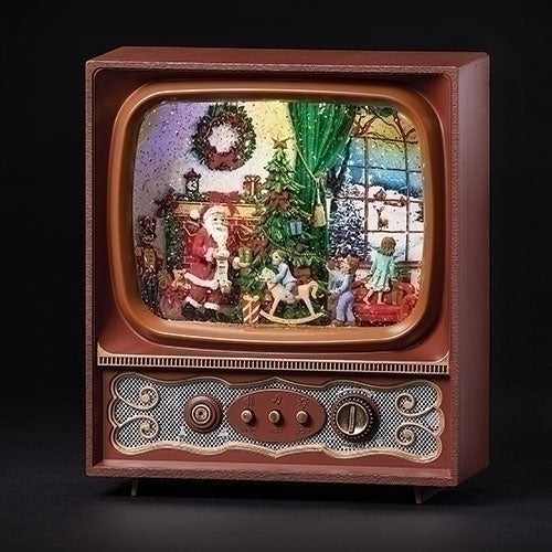 Santa W/ Kids In TV