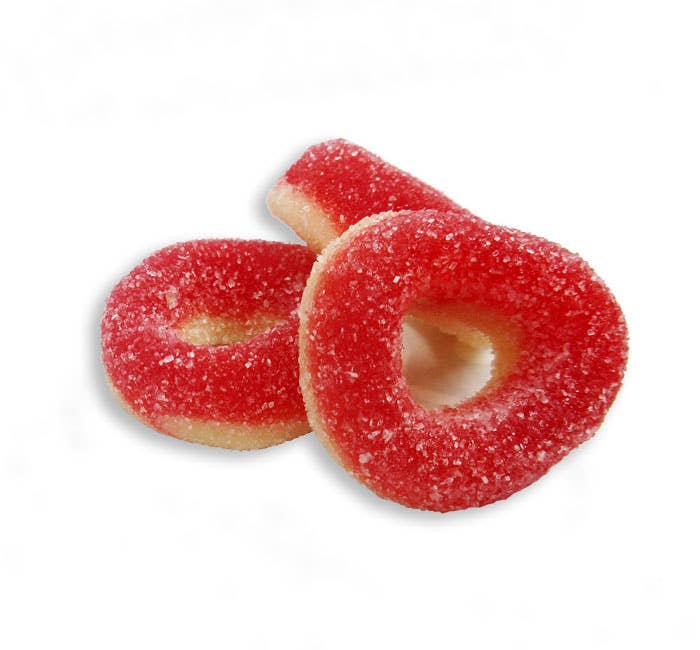Kervan Cherry Gummi Rings 5lb - 1ct