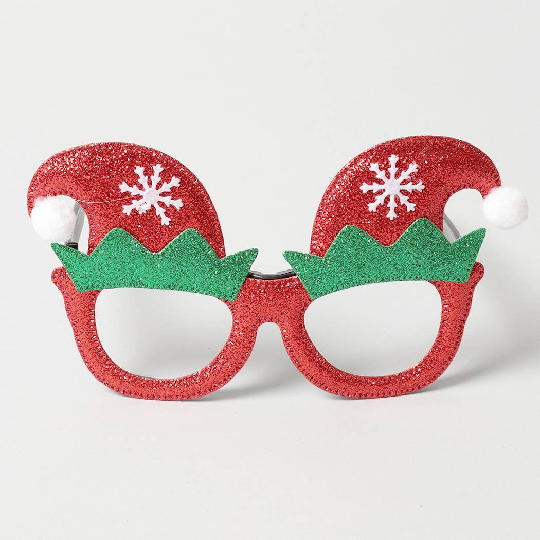 Christmas Elf Holiday Party Glasses