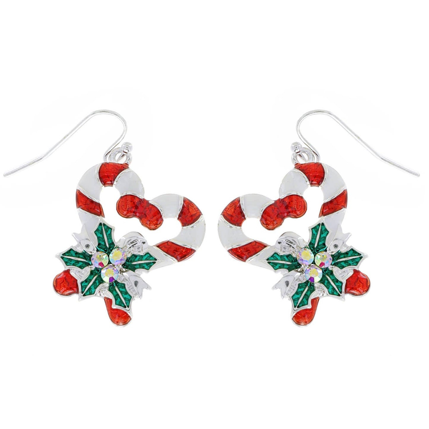 Holiday Themed Christmas Enamel Earrings