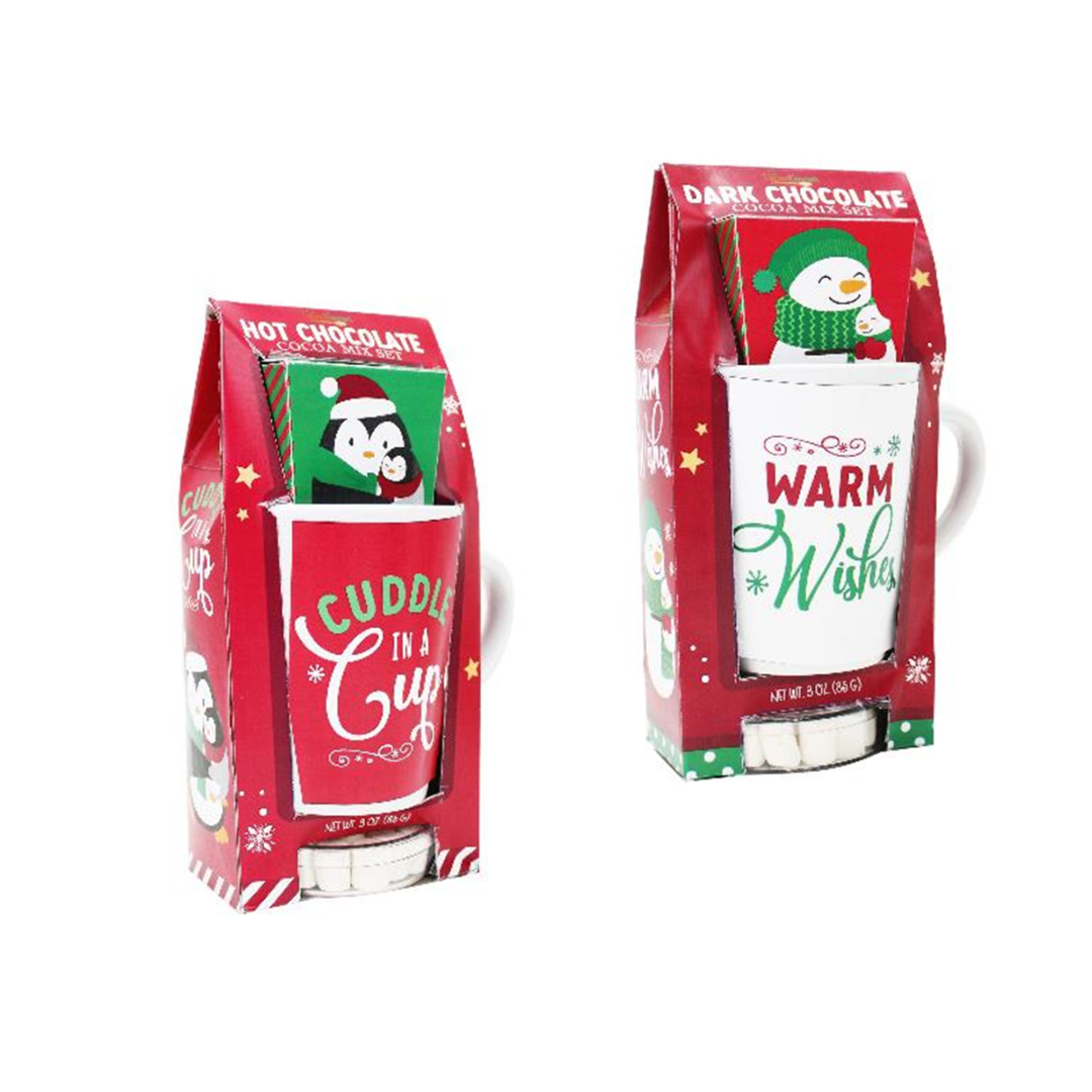 Holiday Chocolate Marshmallows: Warm Wishes