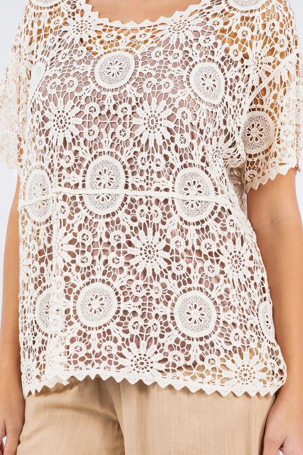 Crochet Tee