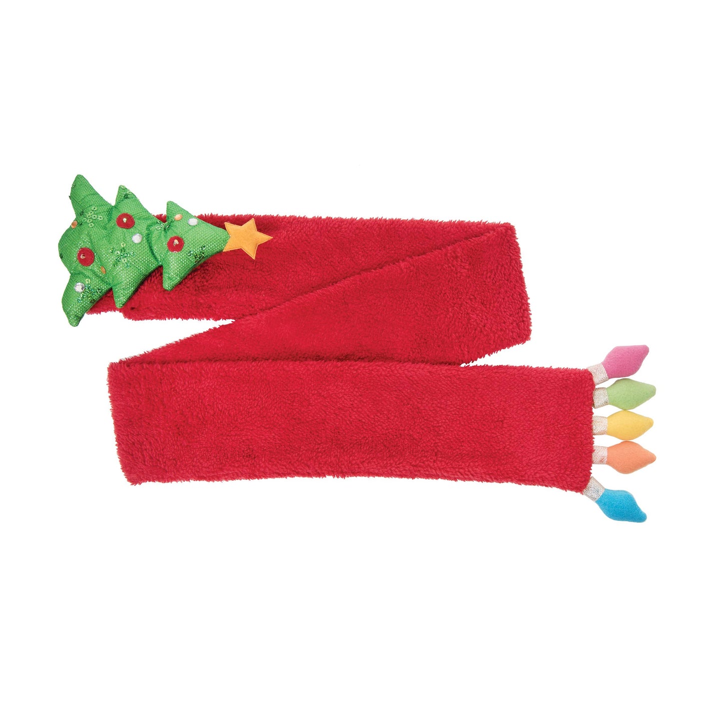 Christmas Tree & Lights LED Scarf