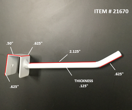 Square Wood Jewelry Spinner (Comes with 40 hooks)