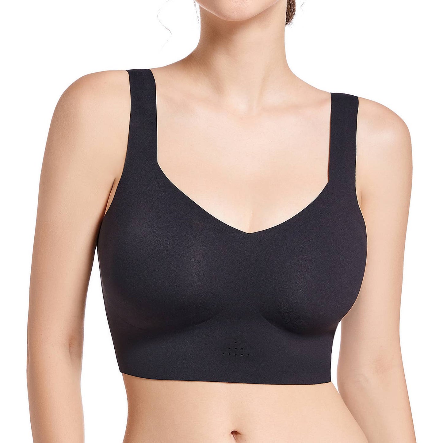 SHAPERX Longline Bra Everyday Wear V-Shaped Neck brassiere