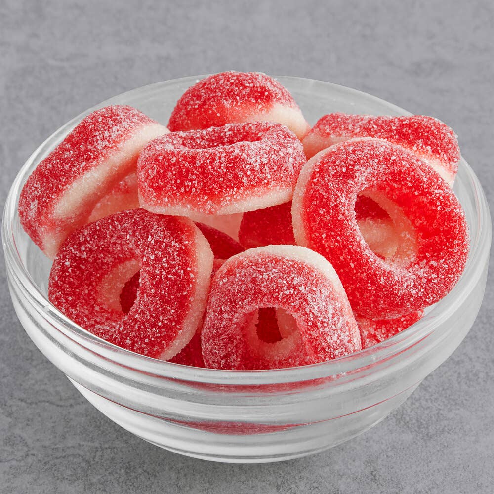 Kervan Cherry Gummi Rings 5lb - 1ct