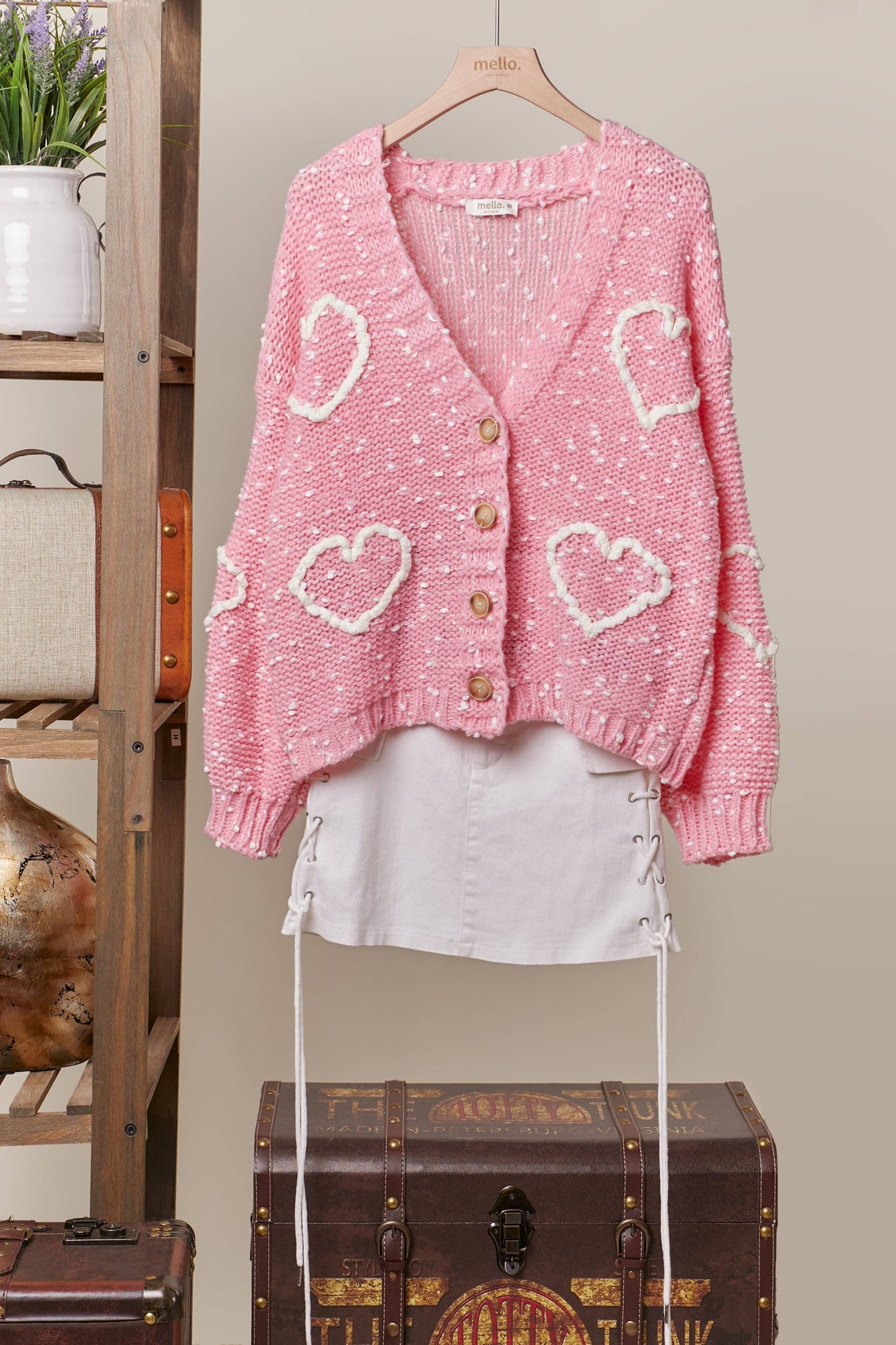 Cordelia Heart Cardigan