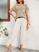 Load image into Gallery viewer, Ribbed Sweater &amp; Jogger Pant Set

