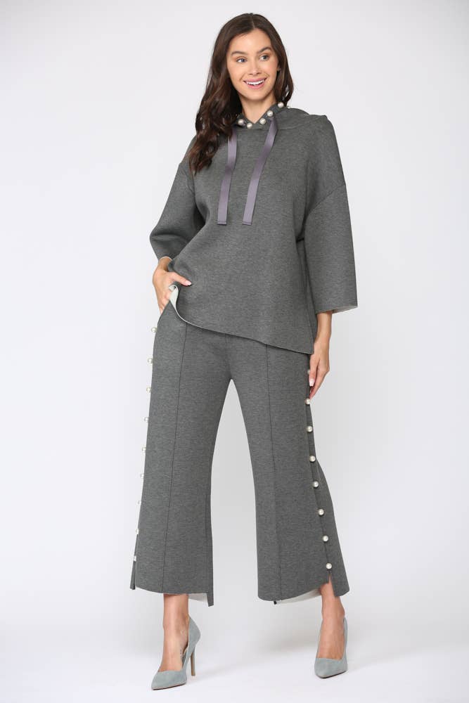 Francine French Scuba Pearl Hoodie