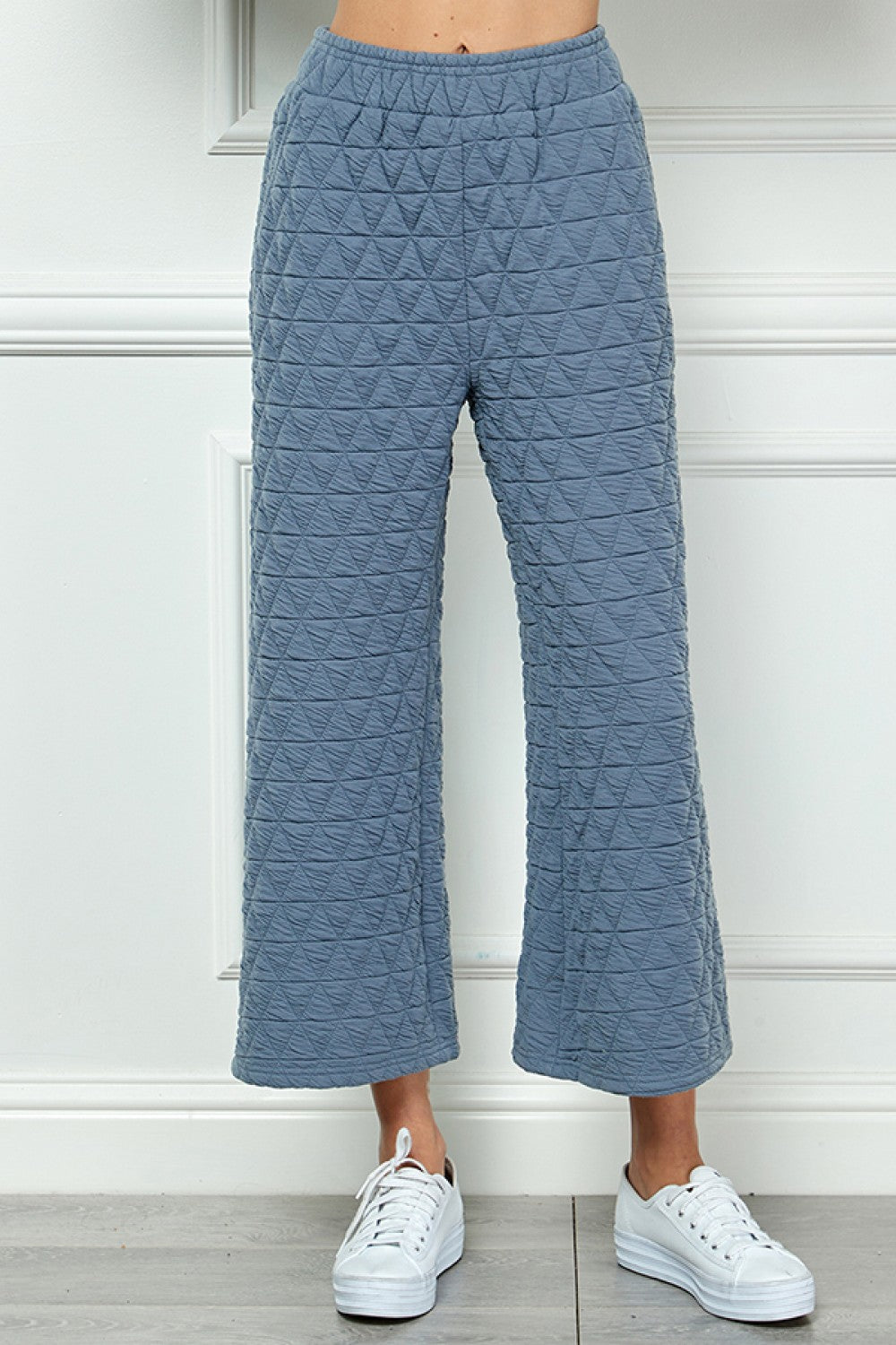 Color Mix Quilted Top & Pant Set