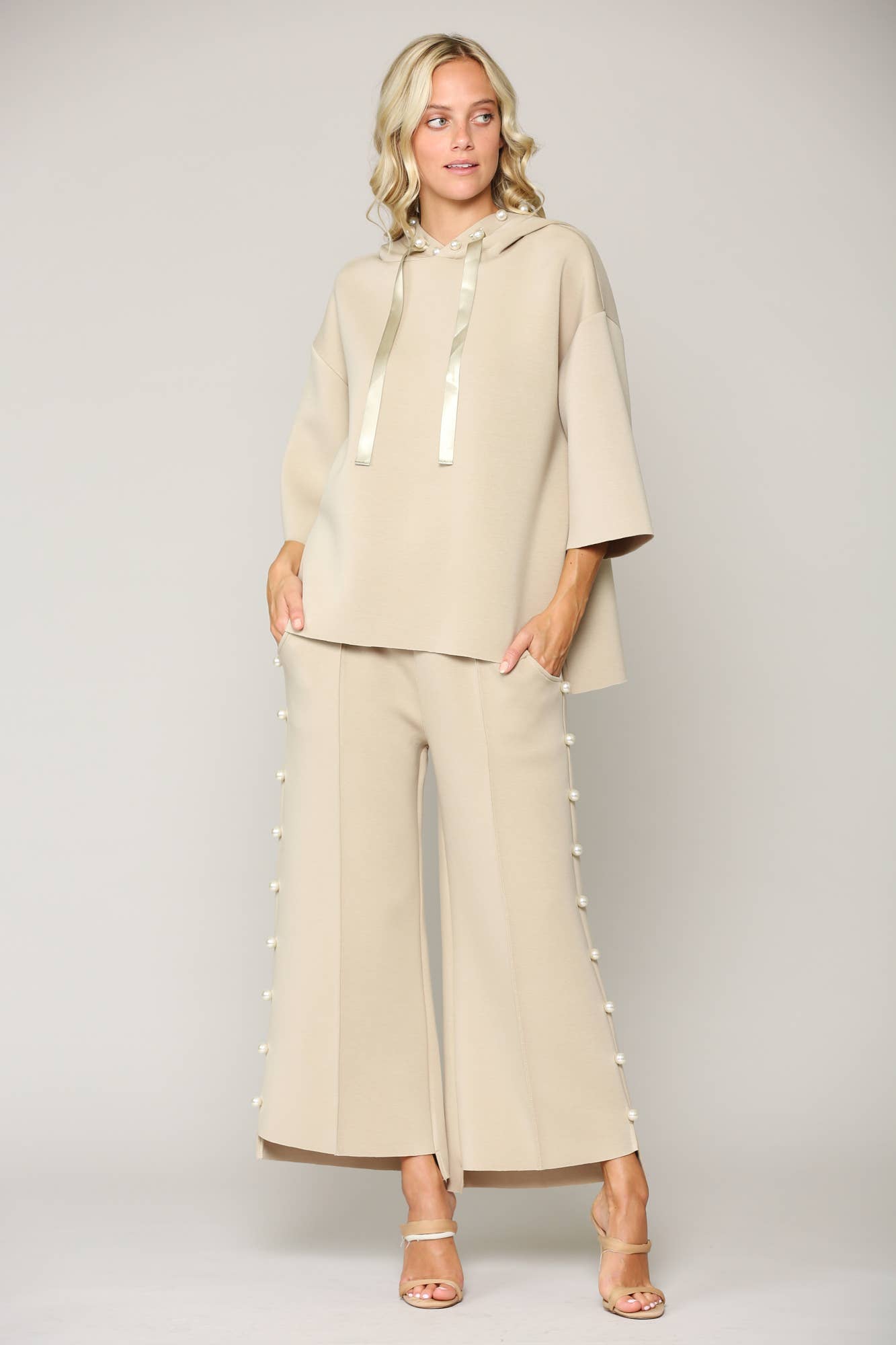 Francine French Scuba Pearl Hoodie