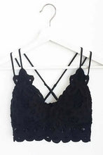 Load image into Gallery viewer, Scalloped Lace Cami Bralette

