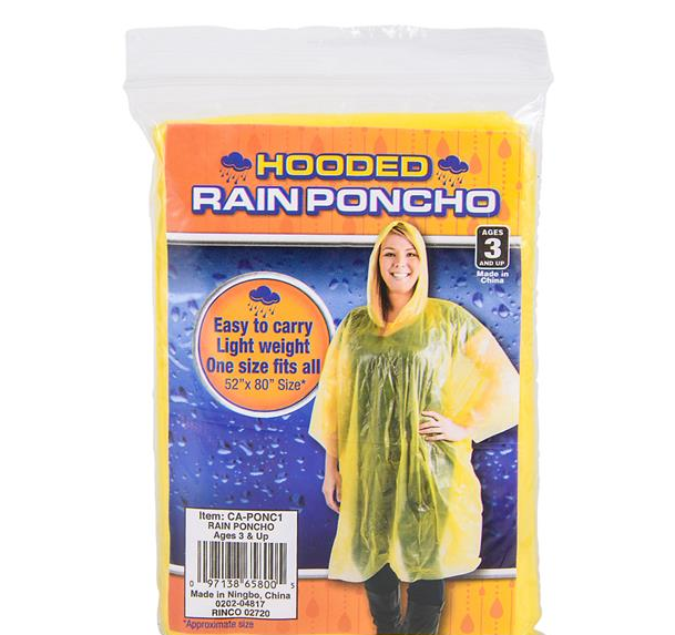RAIN PONCHO
