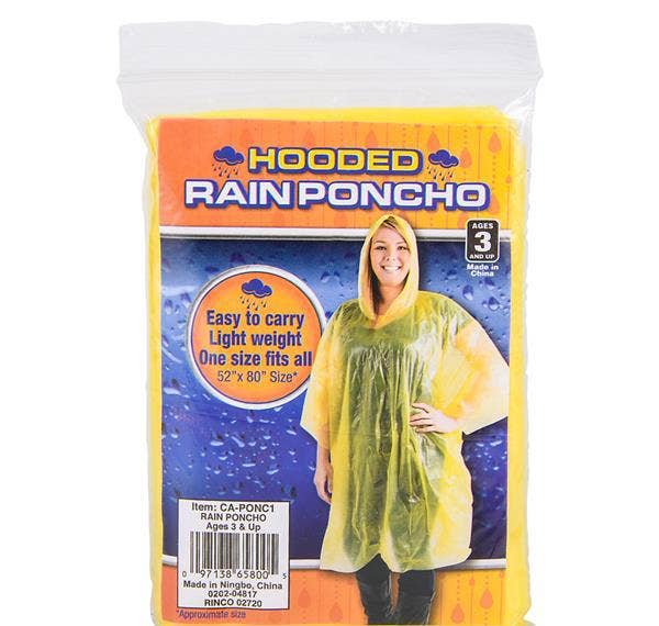 RAIN PONCHO