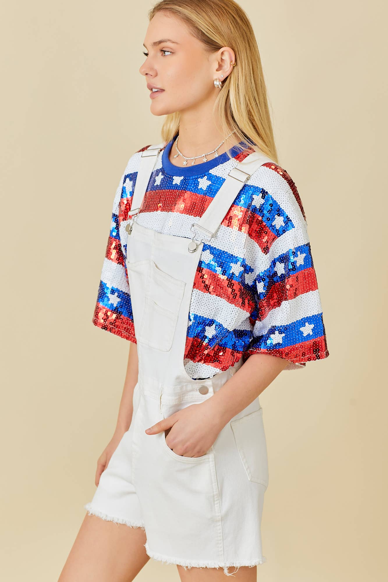 Denim Shorts Overall