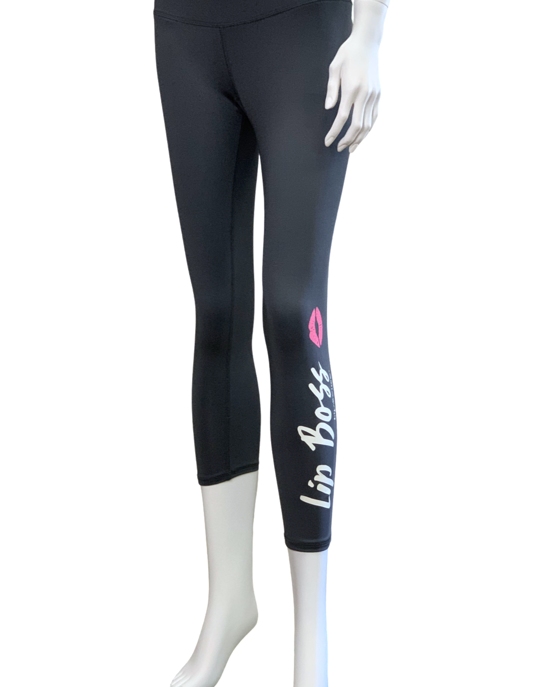 Gray Lip Boss Leggings