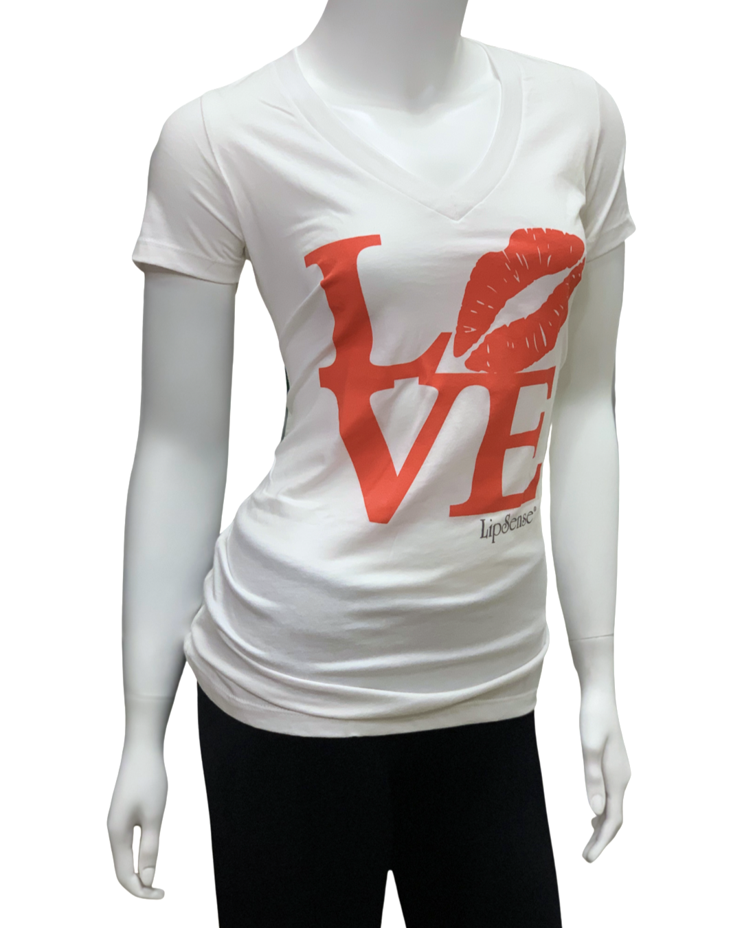 White Love V-Neck