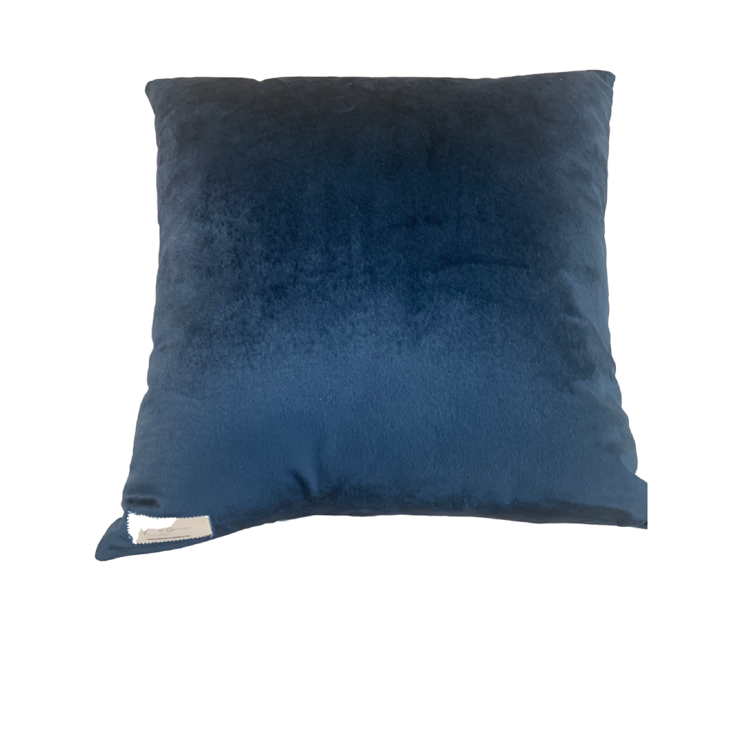 Make Sense Orchid Blue Pillow