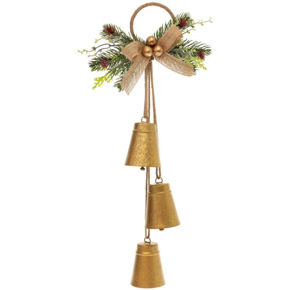 Gold Liberty Bell Christmas Door Hanger Sstyle Boutique