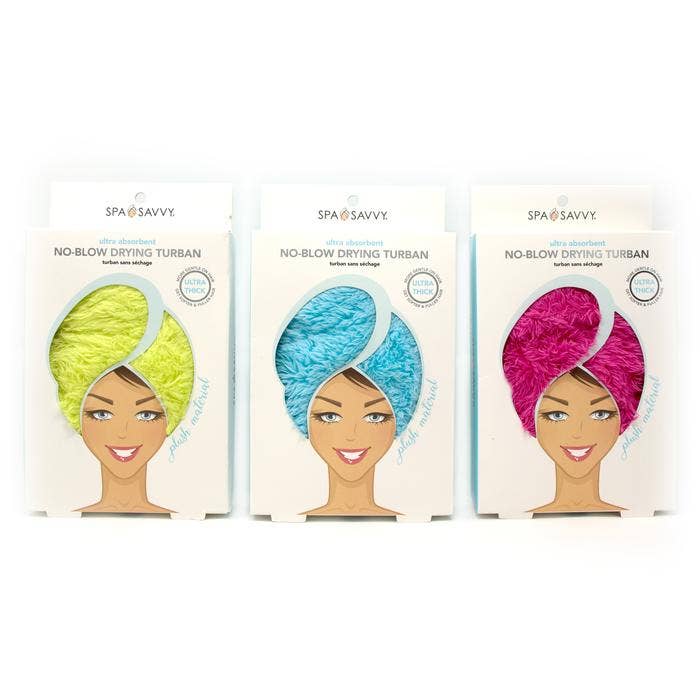 MICROFIBER HAIR TOWEL SPASAVVY