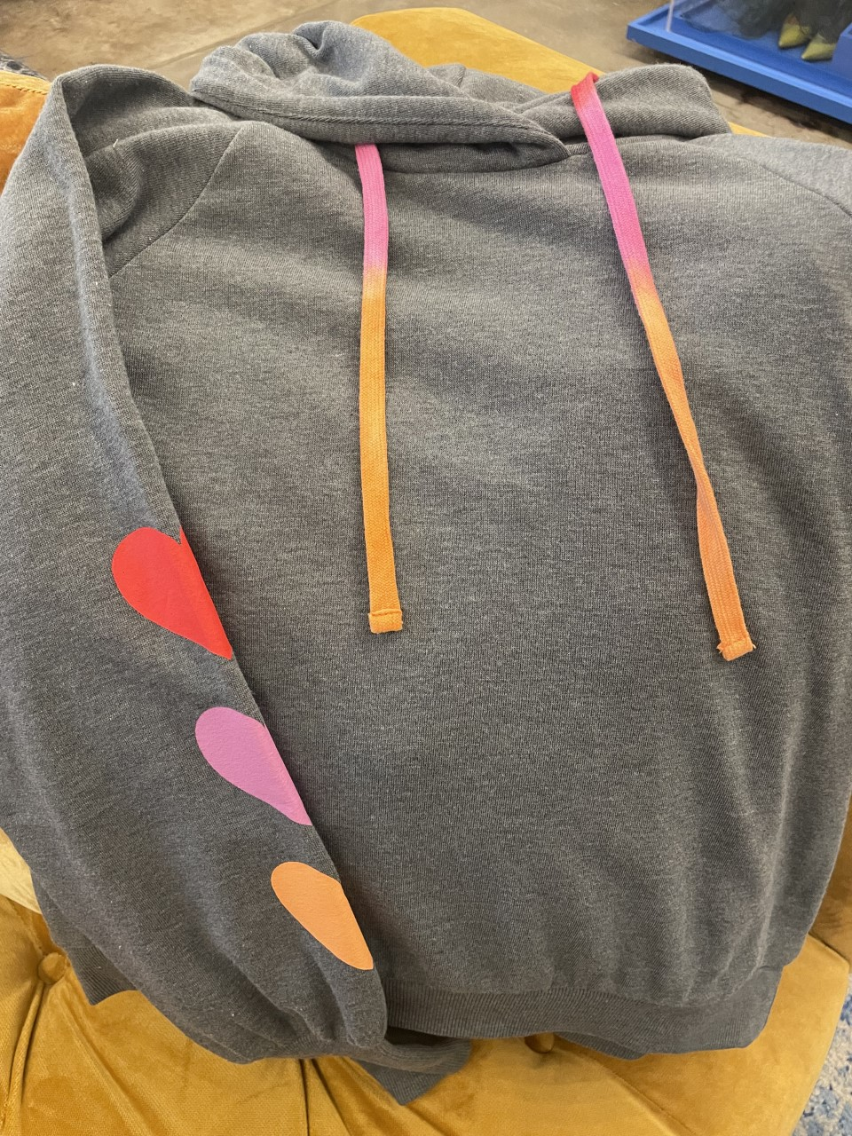 Love Color Hoodie/ Short Set