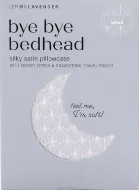 bye bye bedhead silky satin pillowcase