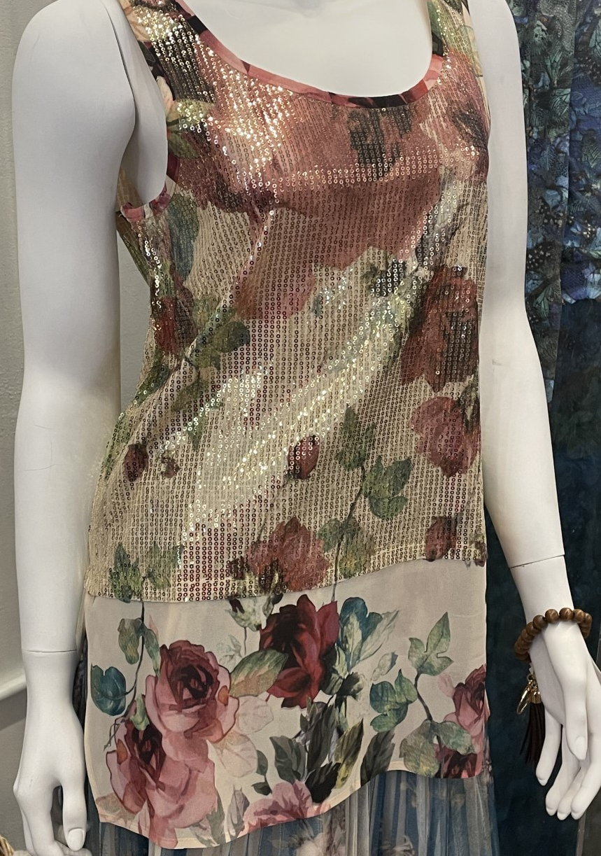 Sequin Tank