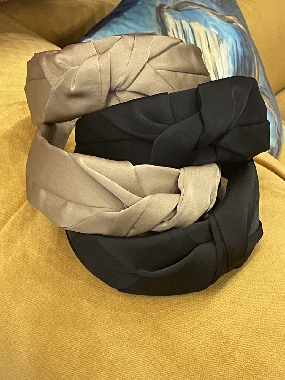 Twist Knot Satin Headband