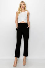 Load image into Gallery viewer, Kristy Crepe Knit Pant / BLACK
