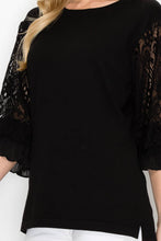 Load image into Gallery viewer, Shiron Sweater Knitted Top with Lace
