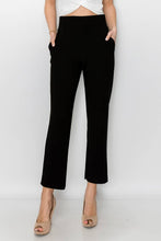 Load image into Gallery viewer, Kristy Crepe Knit Pant / BLACK
