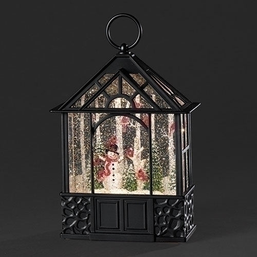 Snowman & Cardinals Gazebo