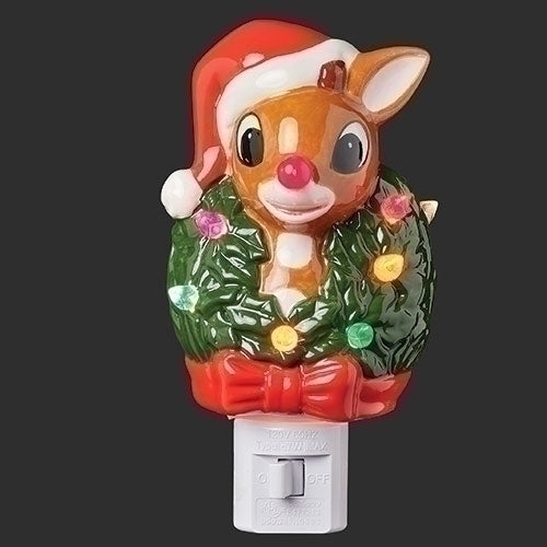 Lighted Rudolph