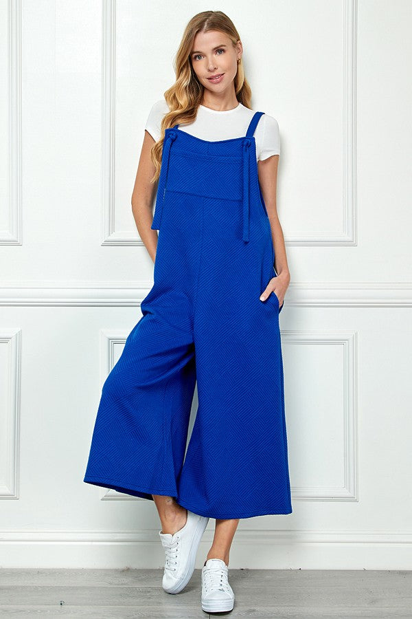 Cropped Overall Pants