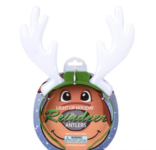 Load image into Gallery viewer, 10&quot; LIGHT-UP HOLIDAY REINDEER ANTLERS
