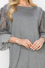 Load image into Gallery viewer, Shiron Sweater Knitted Top with Lace
