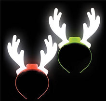 Load image into Gallery viewer, 10&quot; LIGHT-UP HOLIDAY REINDEER ANTLERS
