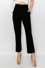 Load image into Gallery viewer, Kristy Crepe Knit Pant / BLACK
