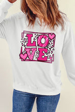Load image into Gallery viewer, Sweet LOVE Valentines Graphic Sweatshirt
