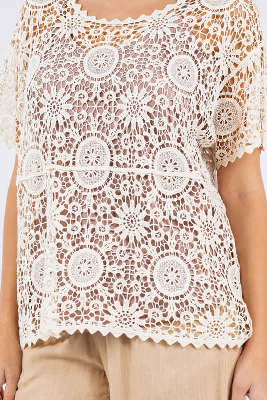 Crochet Tee