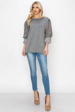 Load image into Gallery viewer, Shiron Sweater Knitted Top with Lace
