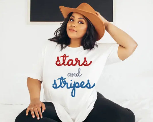 Stars and Stripes Tinsel