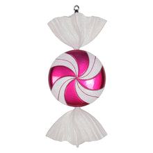 Load image into Gallery viewer, Vickerman 18.5&quot; Cerise-White Wave Candy
