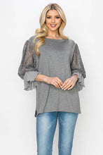 Load image into Gallery viewer, Shiron Sweater Knitted Top with Lace
