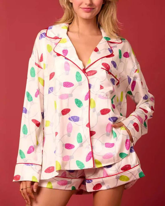 Christmas Nutcracker Fashion Loungewear Set