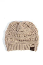 Load image into Gallery viewer, CC Cable Knit Beanie
