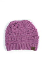 Load image into Gallery viewer, CC Cable Knit Beanie
