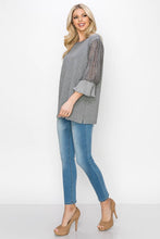 Load image into Gallery viewer, Shiron Sweater Knitted Top with Lace
