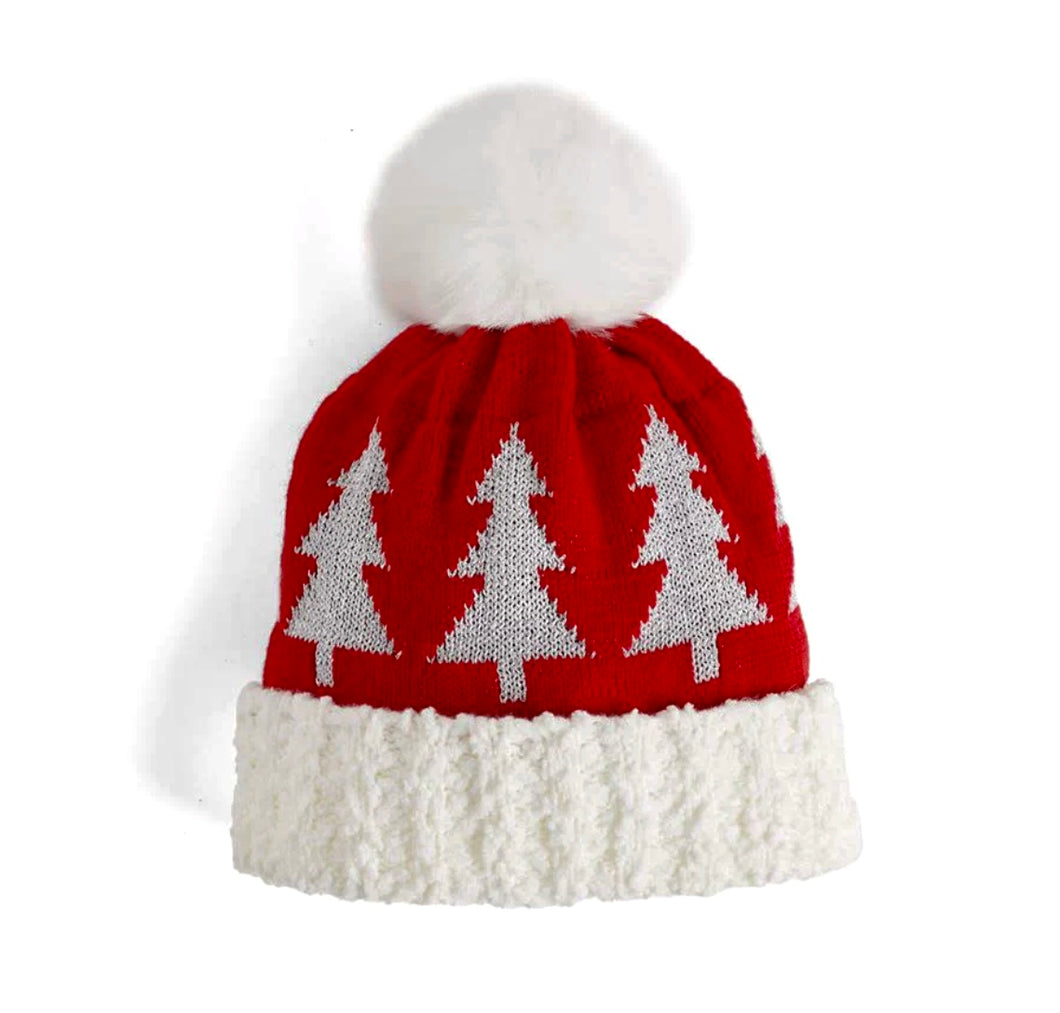 Sparkle Tree Winter Hat