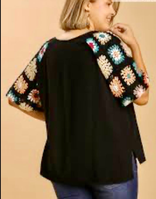 Thelma & Louise Granny Square Top